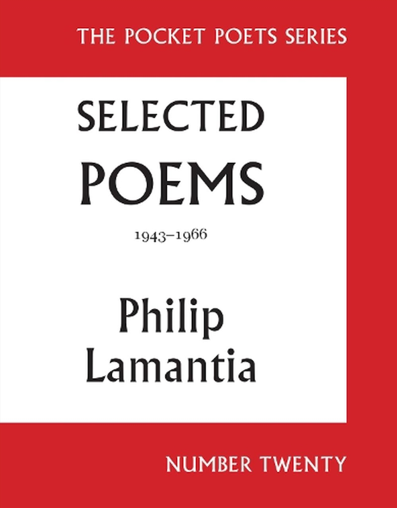 Selected Poems of Philip Lamantia, 1943-1966/Product Detail/Reading