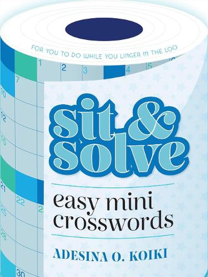 Sit & Solve Easy Mini Crosswords/Product Detail/Adults Activity Books