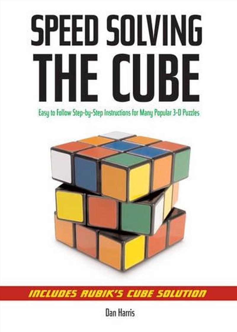 Speedsolving the Cube/Product Detail/Adults Activity Books