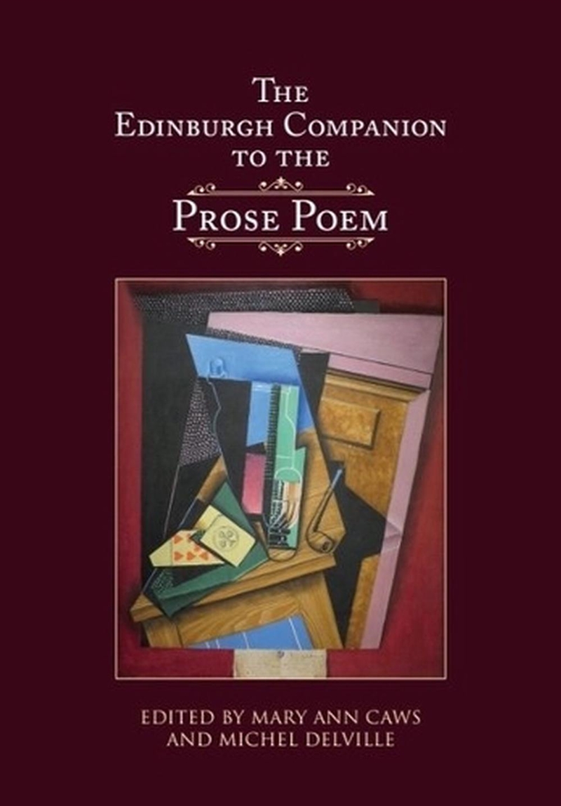 The Edinburgh Companion To The Prose Poem/Product Detail/Reference & Encylopaedias