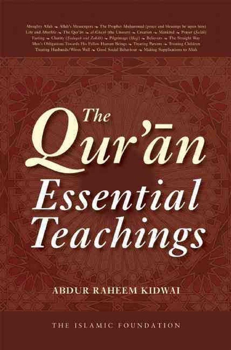 The Qur'an: Essential Teachings/Product Detail/Religion & Beliefs