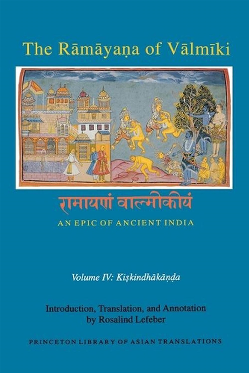 The Rmyaa of Vlmki: An Epic of Ancient India, Volume IV/Product Detail/Reading