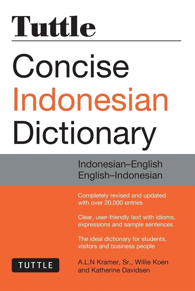 Tuttle Concise Indonesian Dictionary/Product Detail/Reference & Encylopaedias