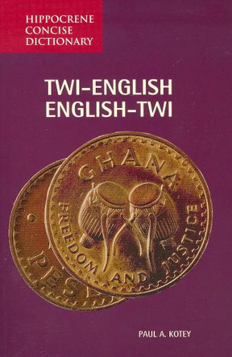 Twi-English/English-Twi Concise Dictionary/Product Detail/Language & Linguistics