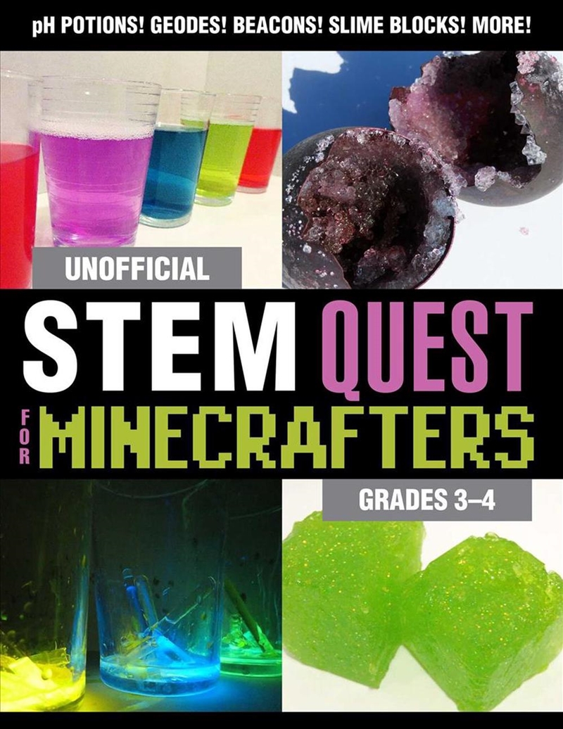 Unofficial STEM Quest for Minecrafters: Grades 34/Product Detail/Kids Activity Books