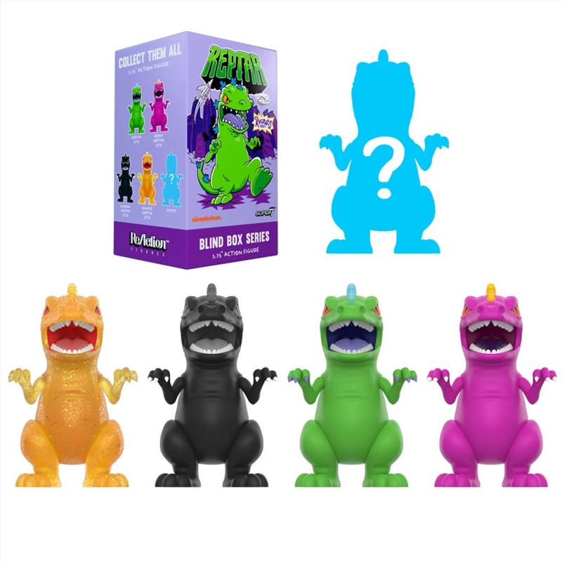 Rugrats - Reptar Blind Box Wave 01 (SENT AT RANDOM)/Product Detail/Figurines