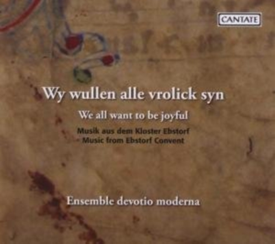 We All Want To Be Joyful: Music From Ebstorf/Product Detail/Classical