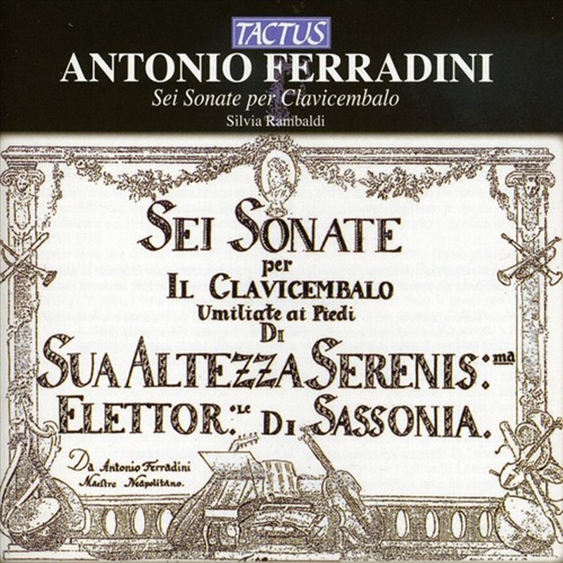 Six Sonatas For Harpsichord/Product Detail/Classical
