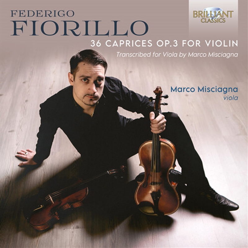 36 Caprices Op. 3 For Violin Transcribed For/Product Detail/Classical