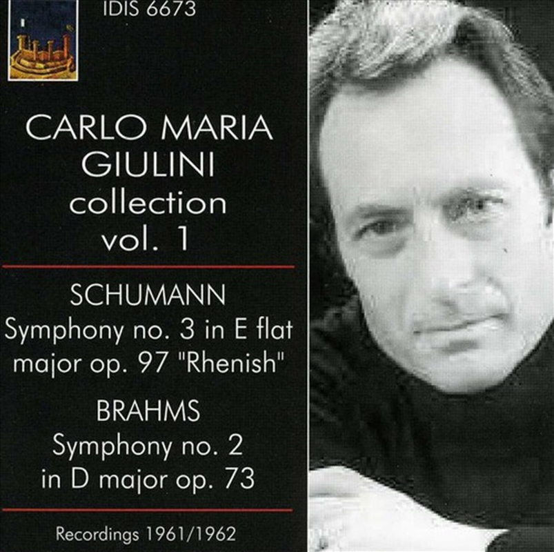 Carlo Maria Giulini Conducts Schumann & Brahms/Product Detail/Classical