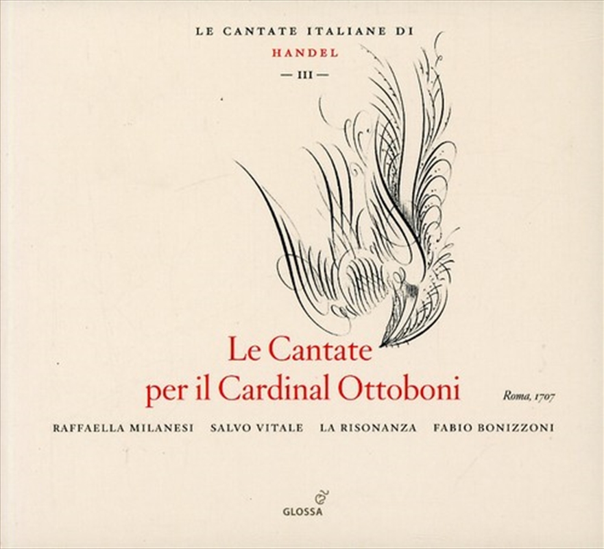 Cantate Per Il Cardinal Ottoboni: Italian Iii/Product Detail/Classical