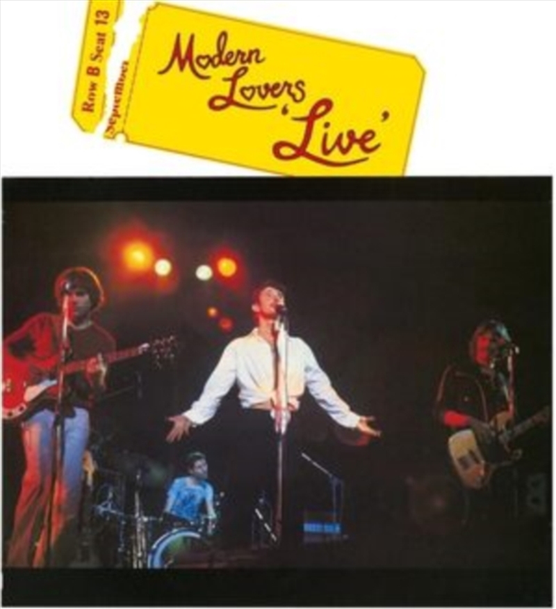 Modern Lovers Live/Product Detail/Rock/Pop