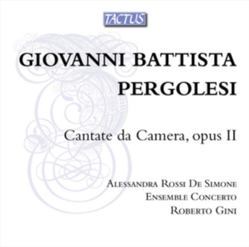 Cantate Da Camera 2/Product Detail/Classical