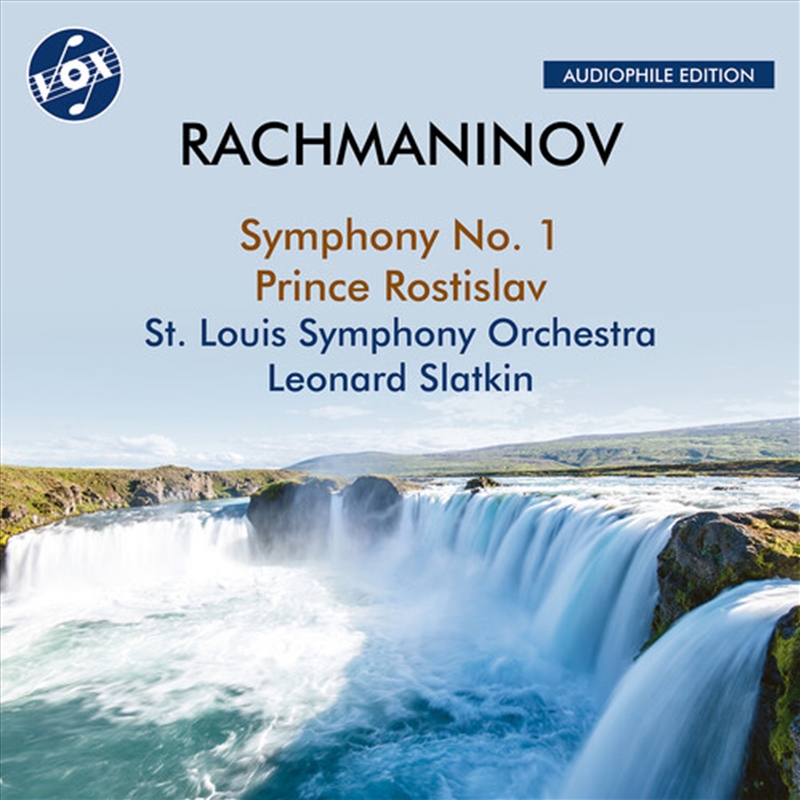 Symphony No. 1 In D Minor Op. 13 Prince Rostislav/Product Detail/Classical