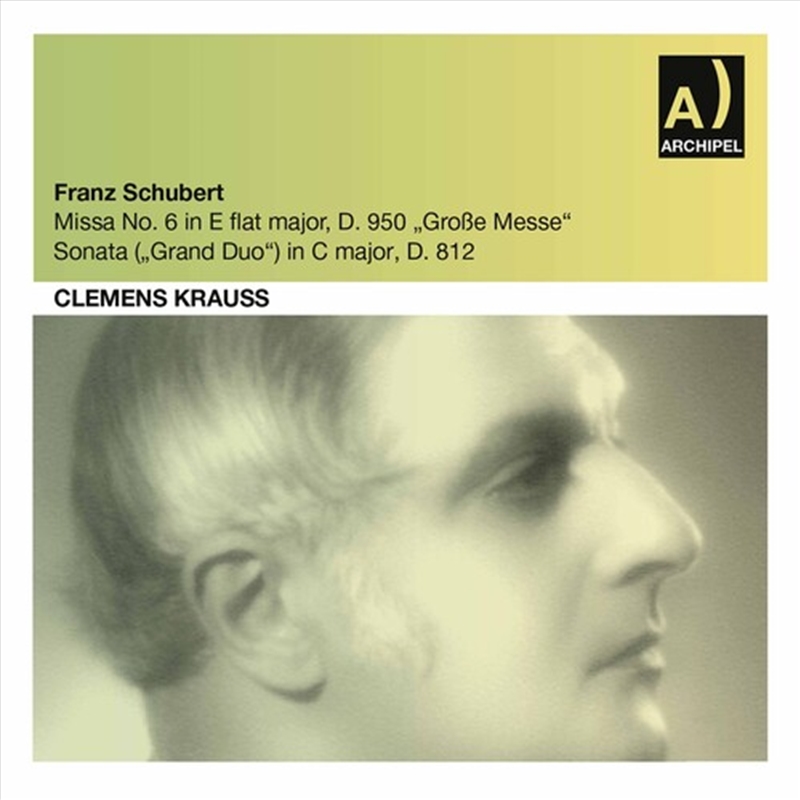 Missa No 6 In E Flat Major D 950/Product Detail/Classical