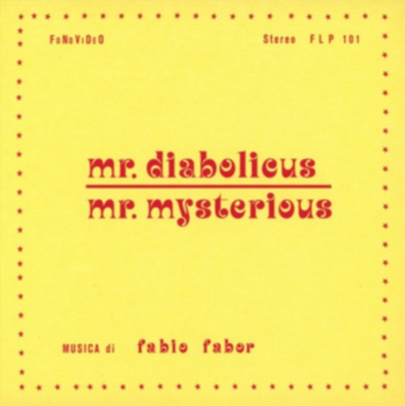 Mr. Diabolicus: Mr. Mysterious/Product Detail/Soundtrack