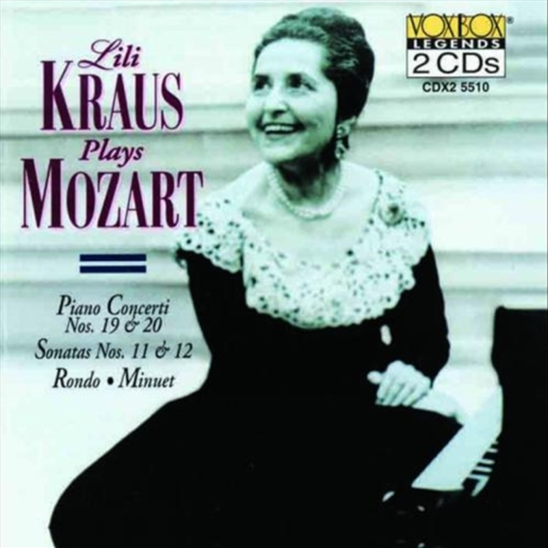 Lili Kraus Plays Mozart/Product Detail/Classical