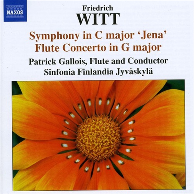 Symphony In C Jena / Flute Concerto/Product Detail/Classical