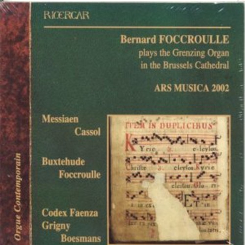 Organ Recital At Grenzing Organ Brussels Cathedral/Product Detail/Classical