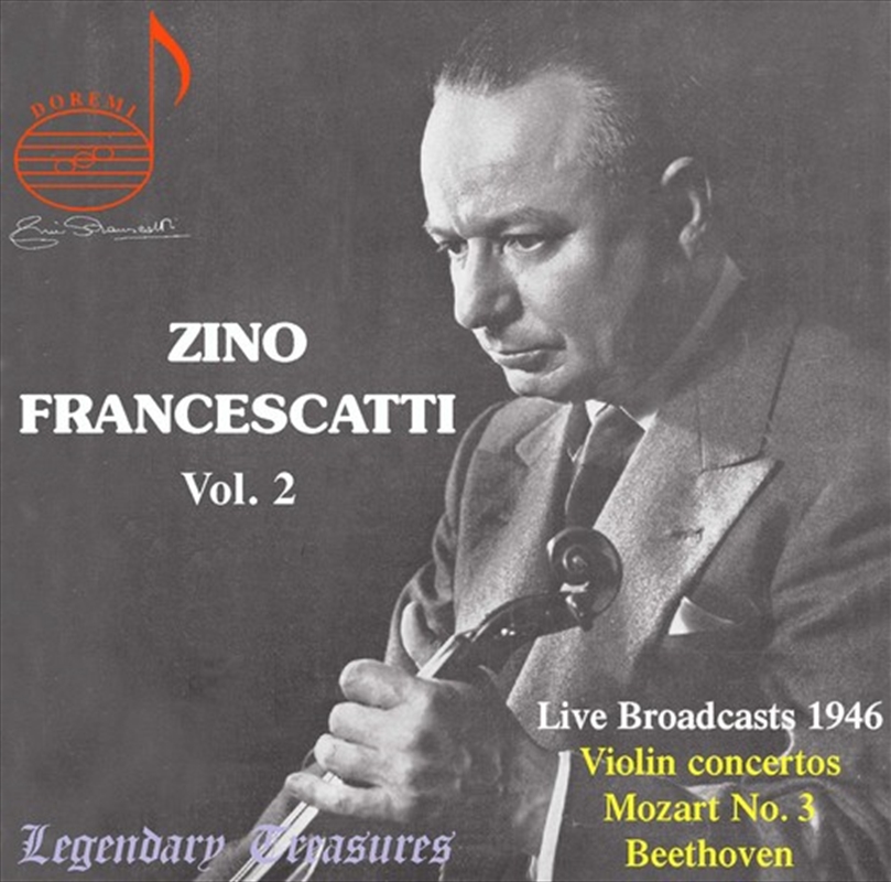 Legendary Treasures: Zino Francescatti 2/Product Detail/Classical