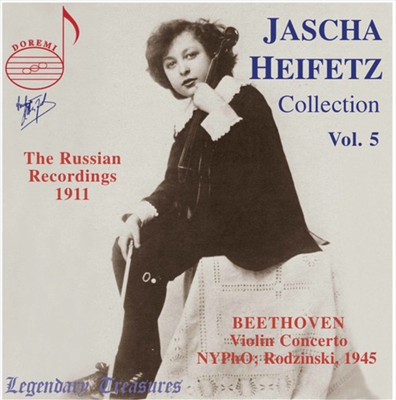Jascha Heifetz Coll 5: Russian Recordings 1911/Product Detail/Classical