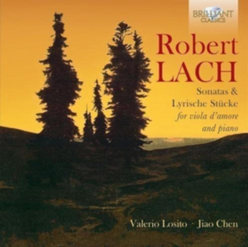 Lach: Sonatas & Lyrische Stucke For Viola D'Amore/Product Detail/Classical