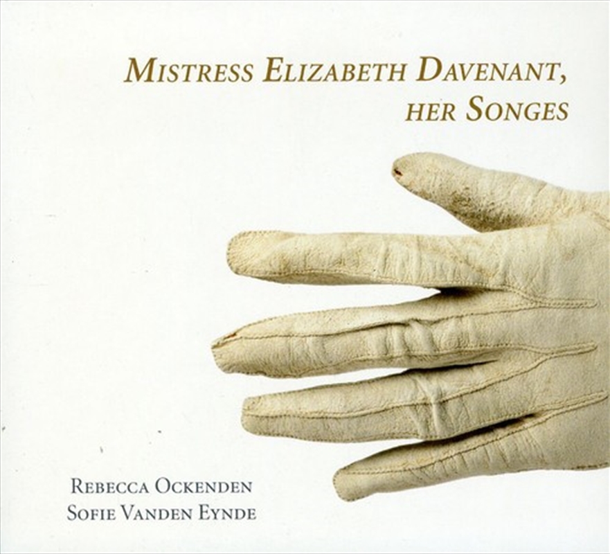 Mistress Elizabeth Davenant: Her Songs/Product Detail/Classical