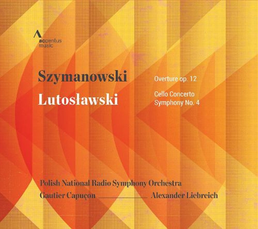 Szymanowski & Lutoslawski: Overture Op 12/Product Detail/Classical