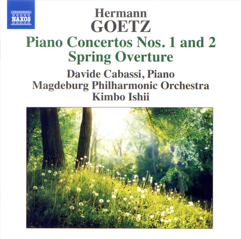 Goetz: Piano Concertos 1 & 2 Spring Overture/Product Detail/Classical