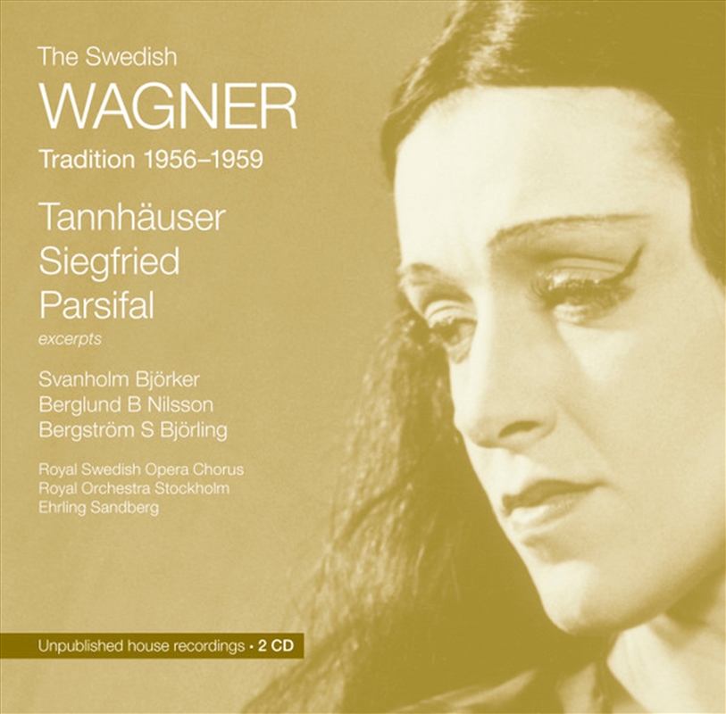 Wagner At The Royal Swedish Opera: 1955 - 1959/Product Detail/Classical