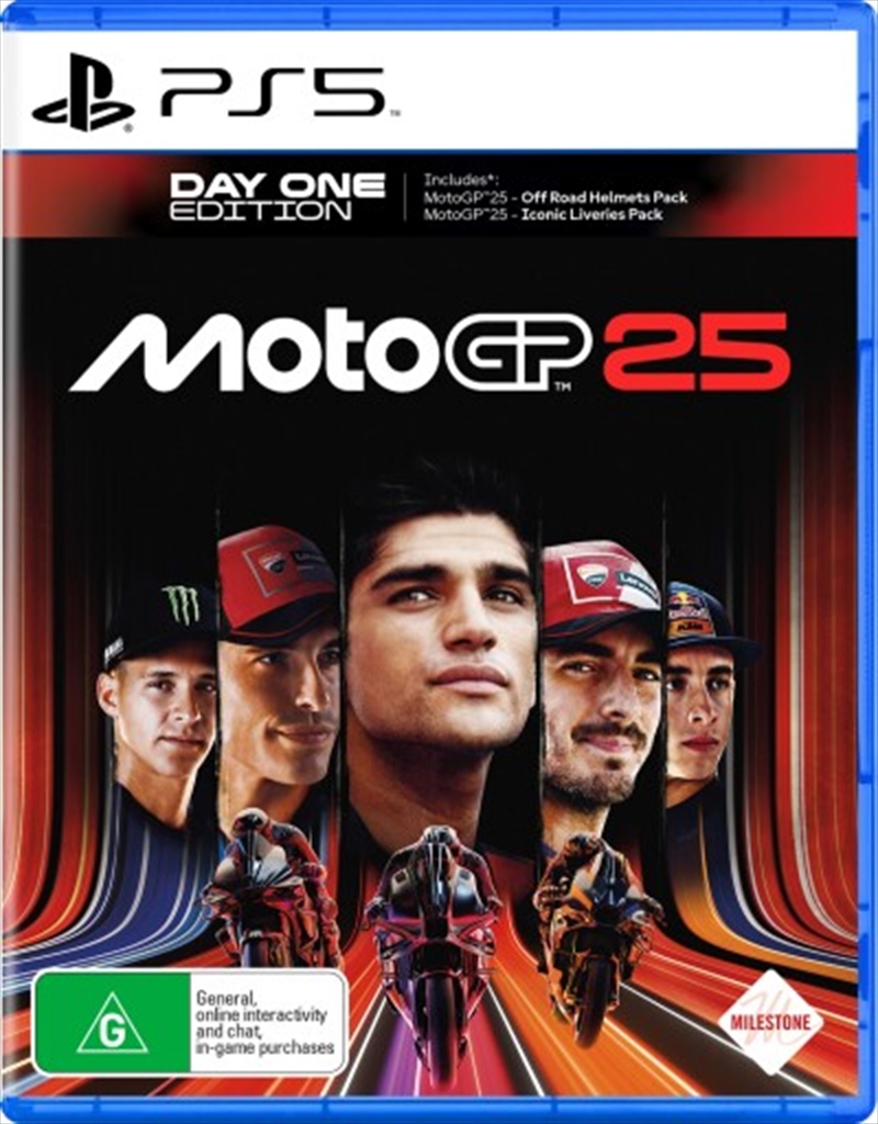 MotoGP 25 Day One Edition/Product Detail/Racing