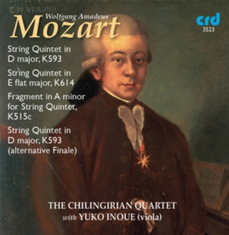 Mozart: String Quintets K.593 & K.614/Product Detail/Classical