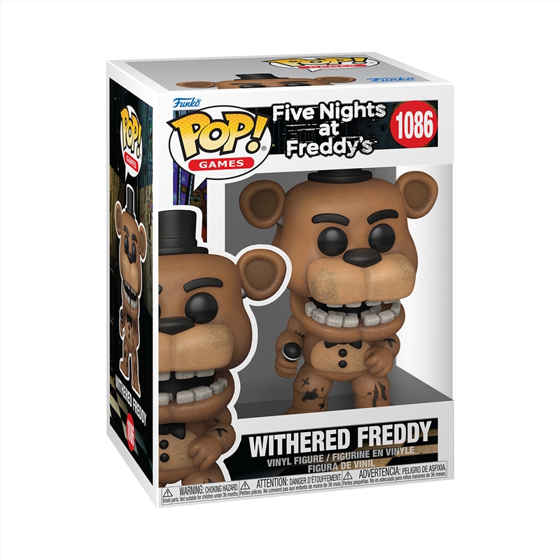 Five Nights At Freddy's - Withered Freddy Pop!/Product Detail/Standard Pop Vinyl