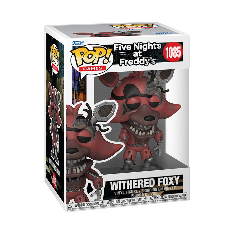 Five Nights At Freddy's - Withered Foxy Pop!/Product Detail/Standard Pop Vinyl