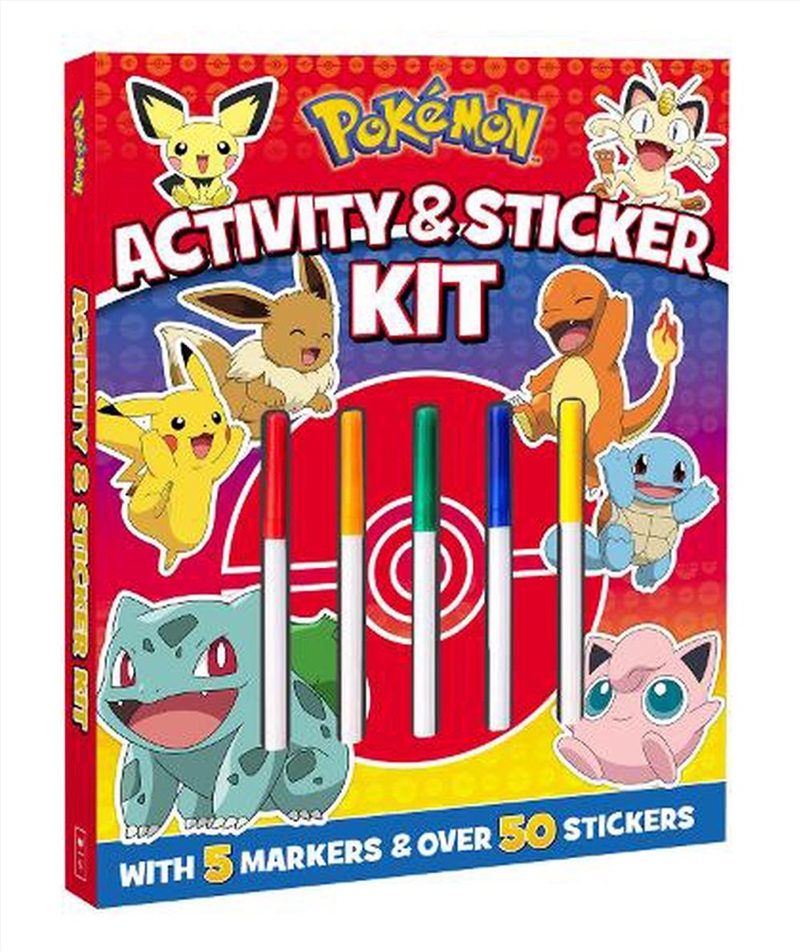 Pokemon: Activity And Sticker Kit/Product Detail/Kids Activity Books