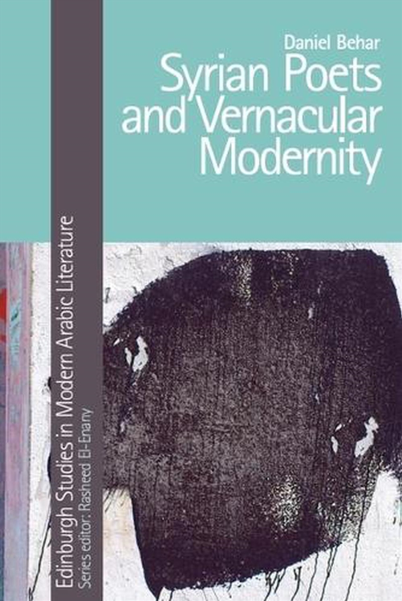 Syrian Poets And Vernacular Modernity/Product Detail/Literature & Poetry