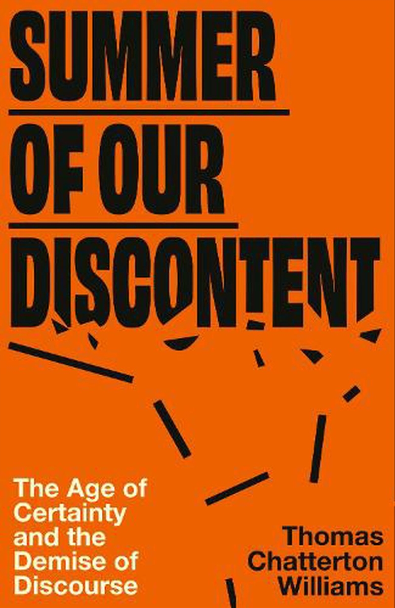 Summer of Our Discontent/Product Detail/Society & Culture