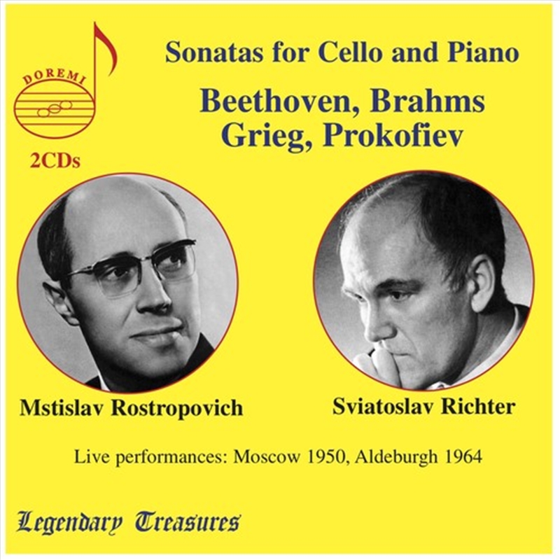 Sonatas For Cello & Piano/Product Detail/Classical
