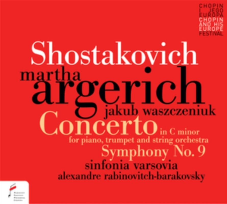 Shostakovich / Cto For Pno C Minor Op 35 / Sym 9/Product Detail/Classical