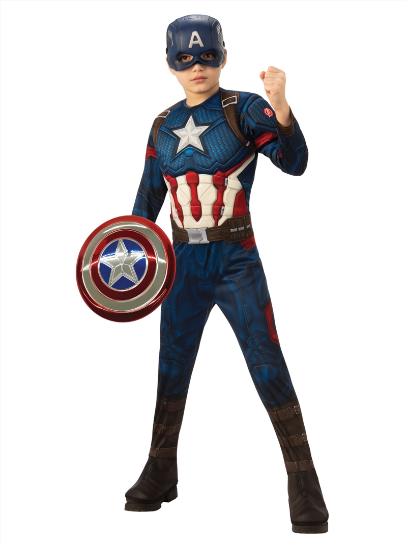 Captain America Premium Costume - 9-10/Product Detail/Costumes