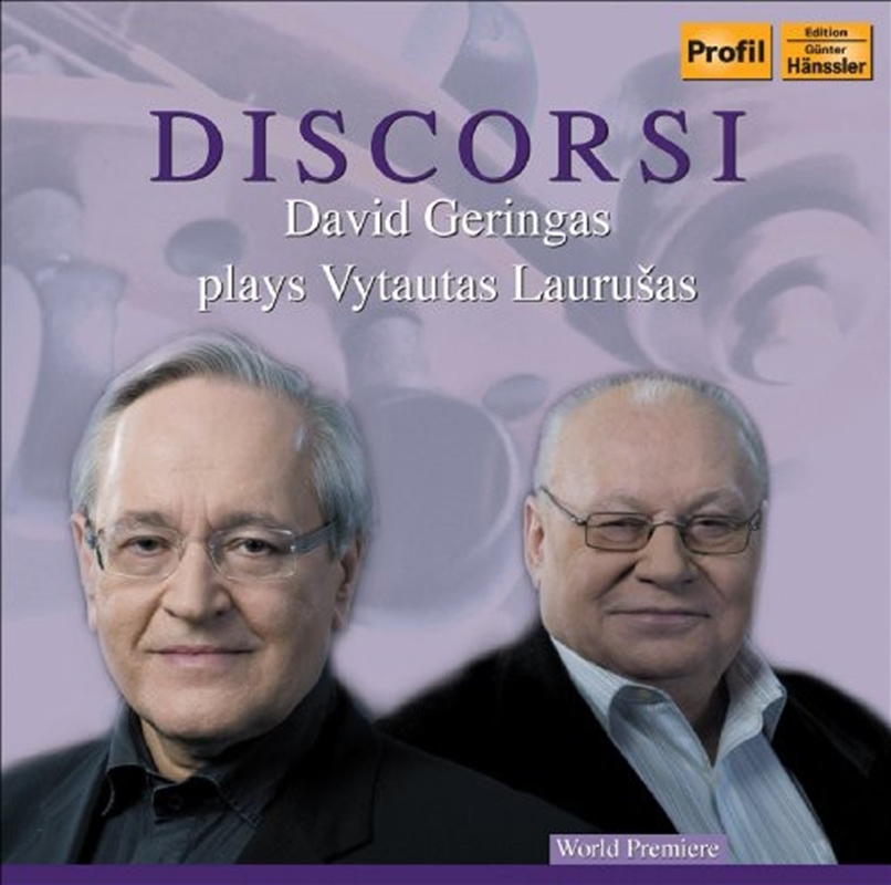 Discorsi: David Geringas Plays Vytautas Laurusas/Product Detail/Classical