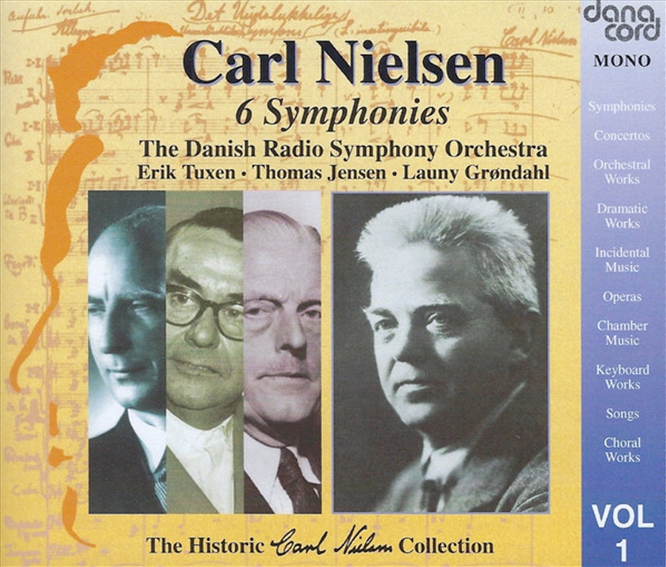 V1: Music Of Carl Nielsen/Product Detail/Classical