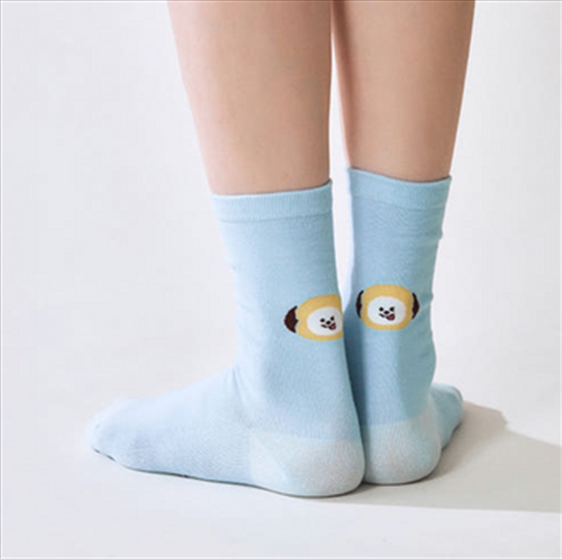 Bt21 - Basic Jacquard Face Socks Chimmy/Product Detail/KPOP Merch