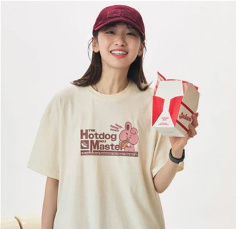 Bt21 - Vintage Short Sleeve T-Shirt Cooky / L/Product Detail/KPOP Merch