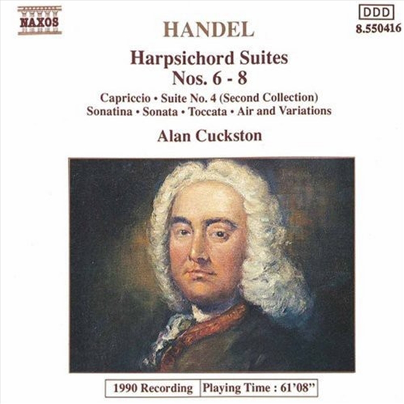 Harpsichord Suites 6-8/Product Detail/Classical