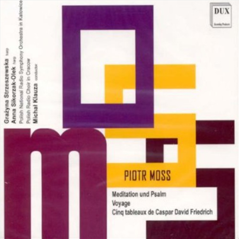 Piotr Moss - B 1949: Meditatio/Product Detail/Classical
