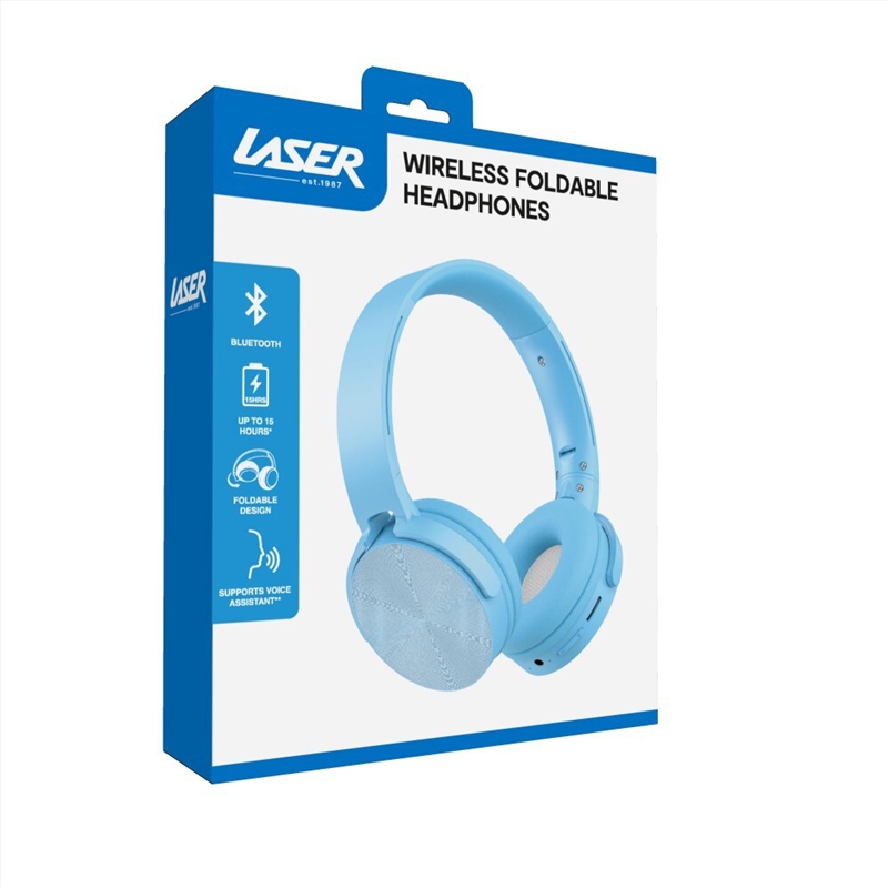 Laser On-Ear Bluetooth Headphone Blue/Product Detail/Headphones
