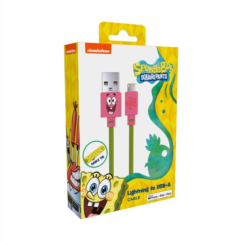 SpongeBob Lightning to USB A cable Patrick/Product Detail/Cables