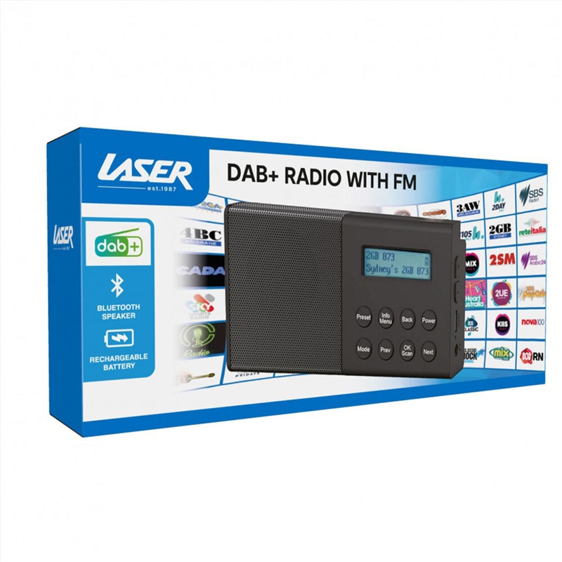 Laser Bluetooth DAB+ Radio with FM/Product Detail/Media Players