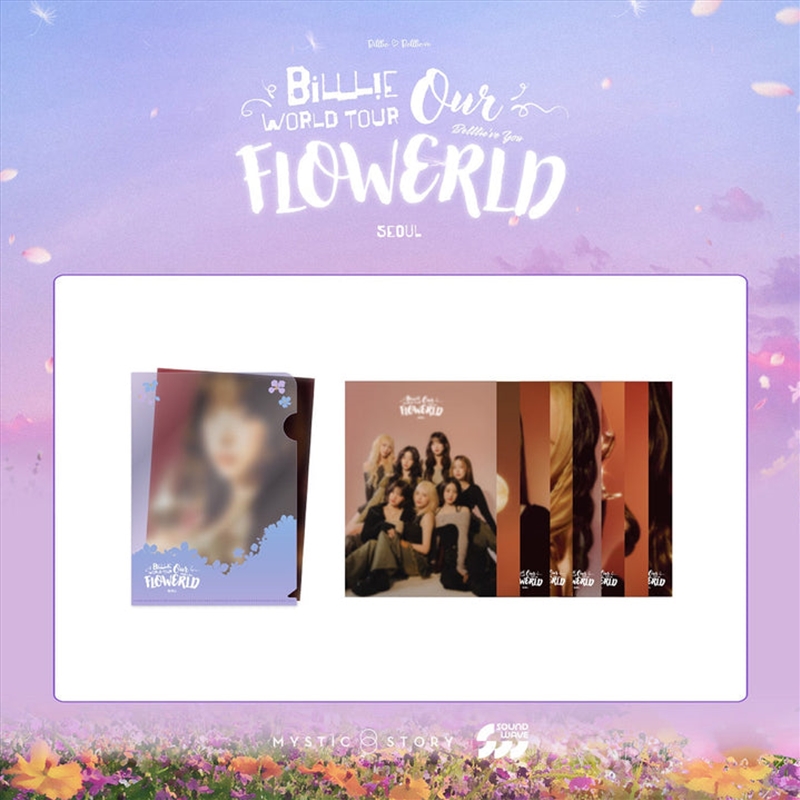 Billlie - Our Flowerld Belllie'Ve You World Tour Official Md L-Holder & Mini Poster Set/Product Detail/KPOP Merch